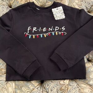 Friends Girls Sweatshirt NWT Size 9-10 Years